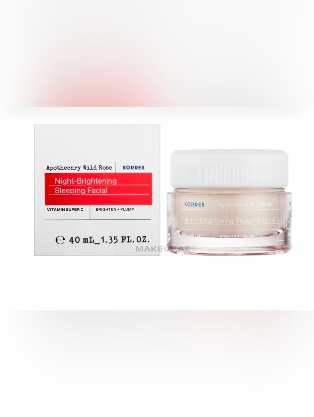 Korres Apothecary Wild Rose Night-Brightening Sleeping Facial Vitamin Super C 40